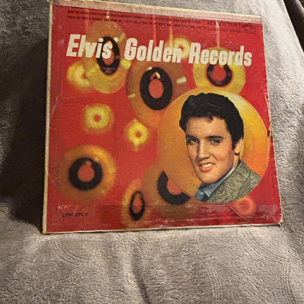 Elvis Golden Records Self Titled LP Vinyl Record 1971